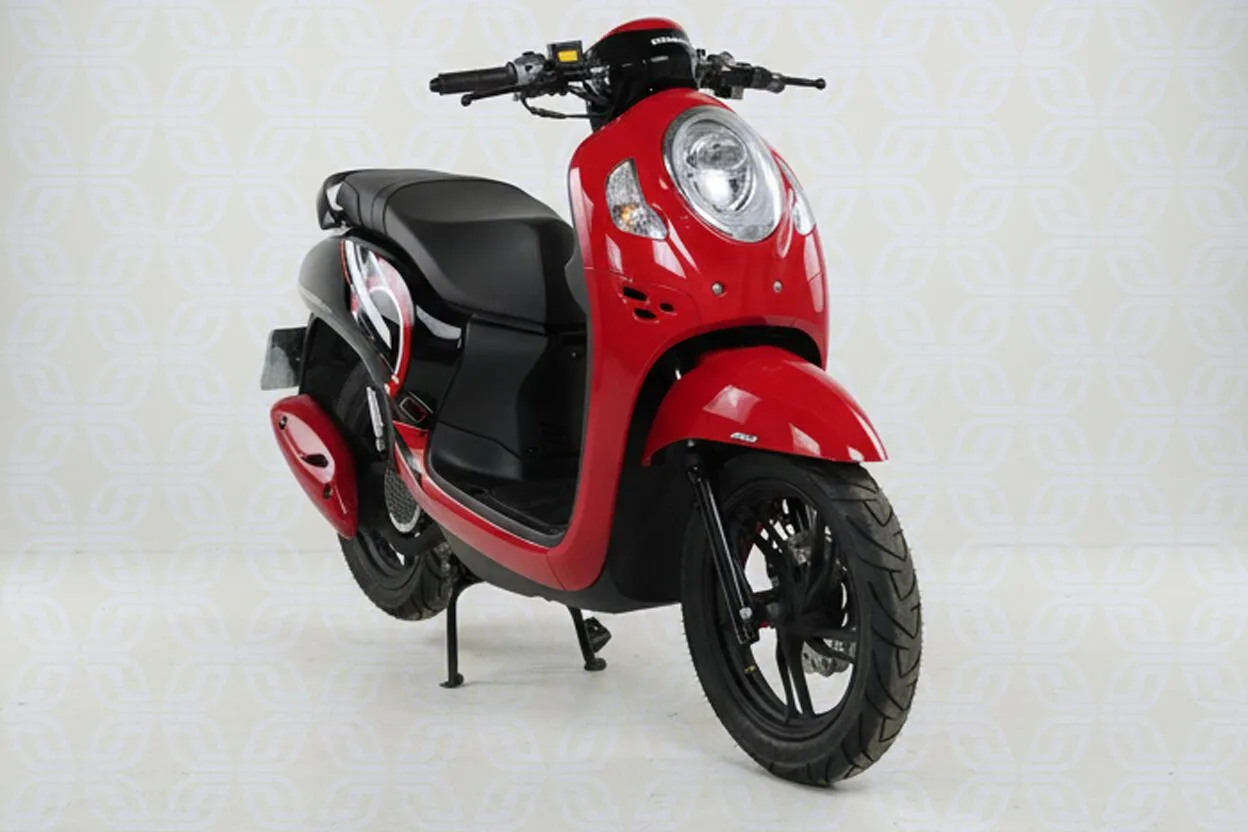 همراه سیکلت  طرح اسکوپی SY150 2