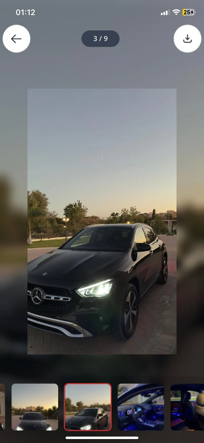 بنز کلاس GLA