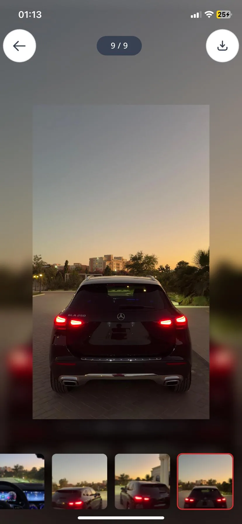 بنز  کلاس GLA 4