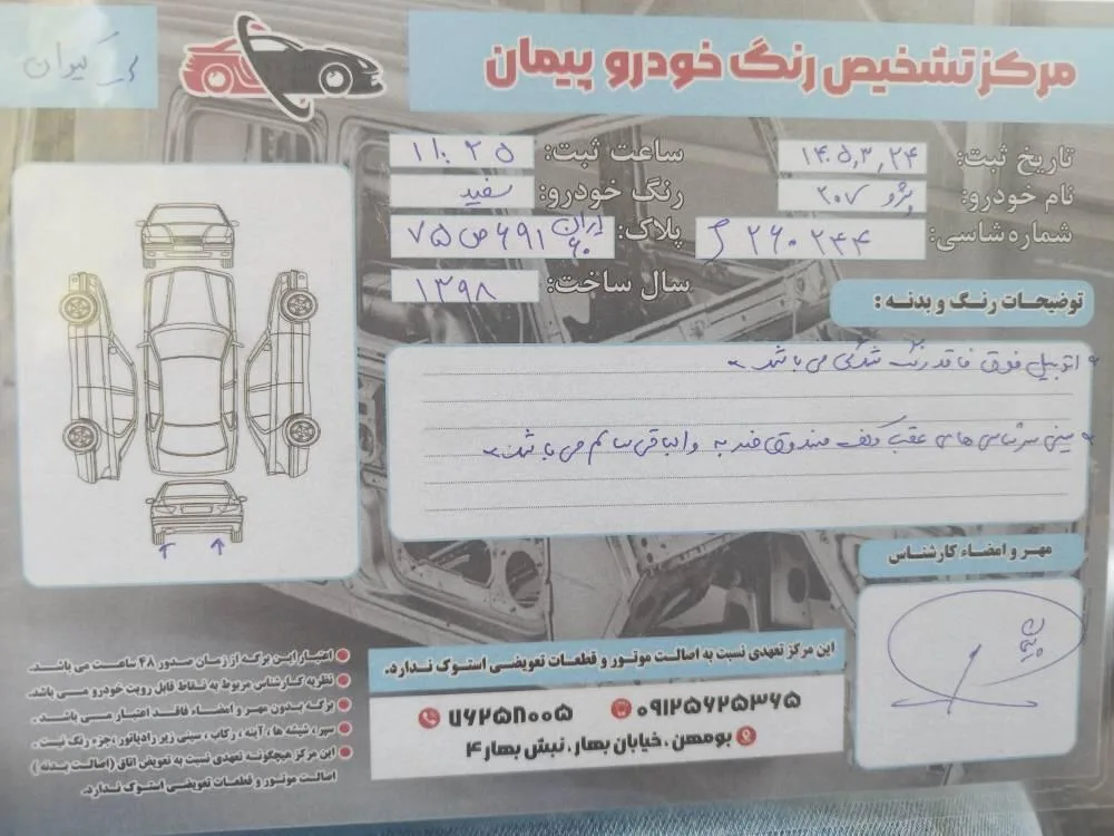پژو  207 4