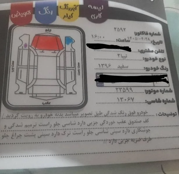 تیبا  هاچ بک 4
