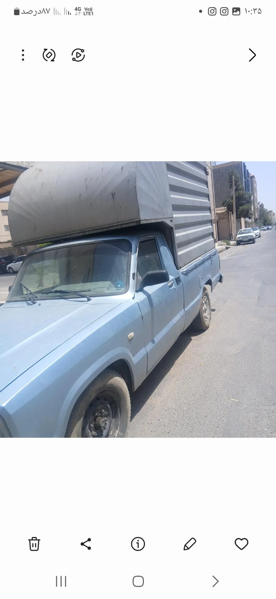 مزدا وانت تککابين