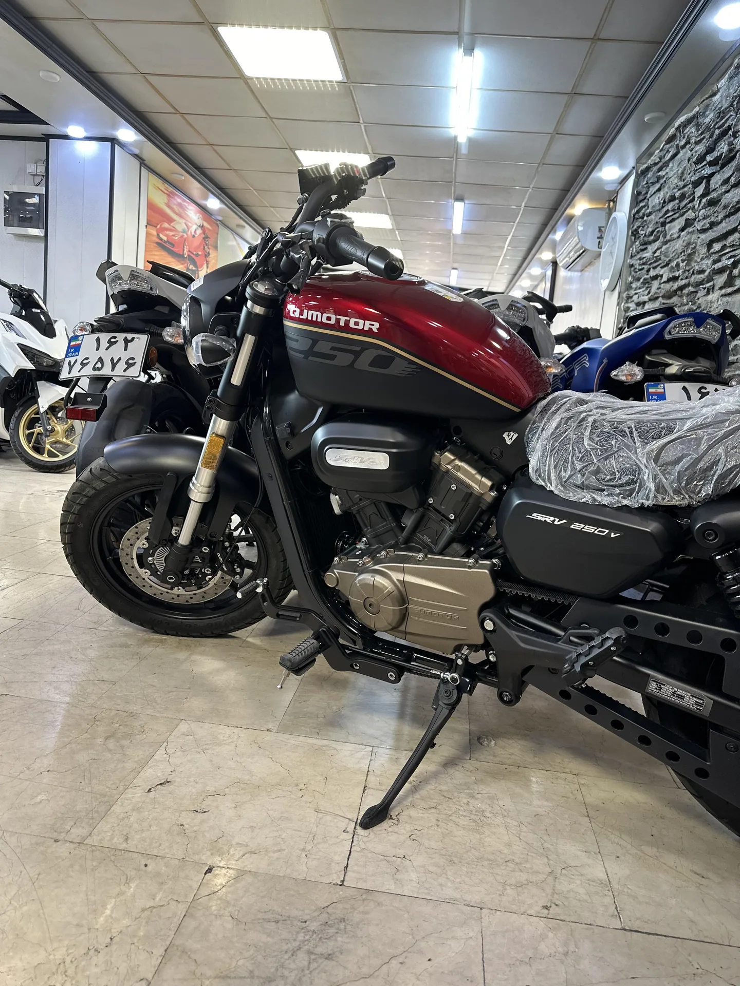 کیو جی موتور  SRV 249 4